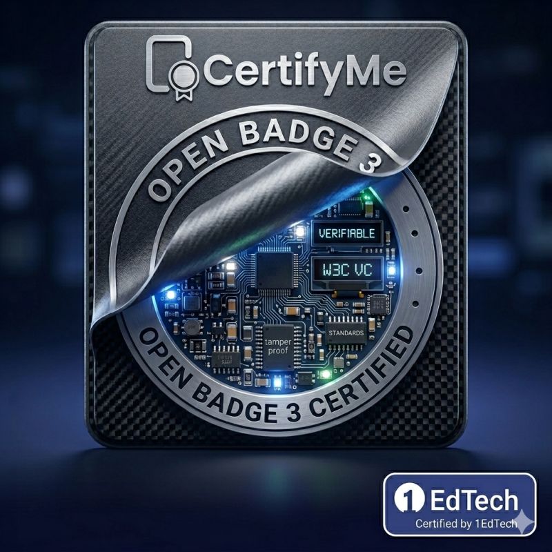 CertifyMe Is 1EdTech Certified for Open Badge 3.0 — And Here's Why That Actually Matters