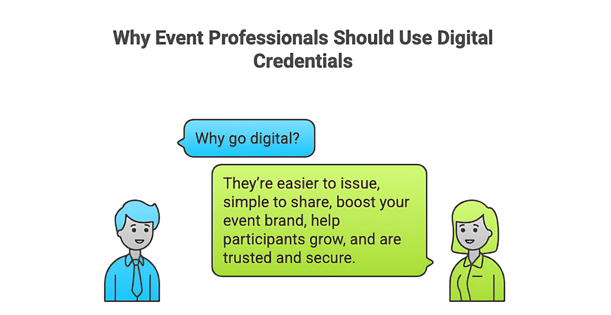 Why Event Professionals Should Use Digital Credentials